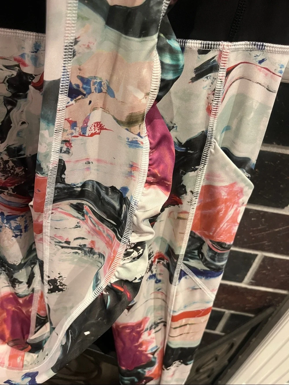 Lululemon Speed Tight lll Luxtreme Full Length in Pigment Multi